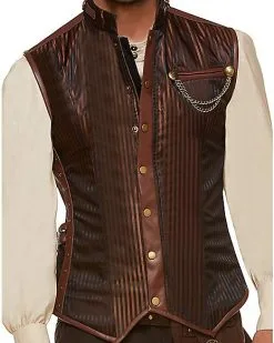 Spirit Halloween Steampunk Vest -Halloween Clothing Theme Store 01345669 c