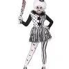Spirit Halloween Adult Twisted Trickster Clown Costume -Halloween Clothing Theme Store 01346451 a