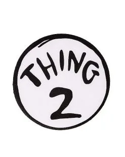 Spirit Halloween Adult Thing Tutu Dress Costume - Dr. Seuss -Halloween Clothing Theme Store 01354620 e