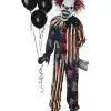 Spirit Halloween Kids Glow In The Dark Clown Costume 1 Spirit Halloween Kids Glow In The Dark Clown Costume -Halloween Clothing Theme Store 01356203 a