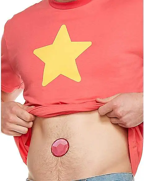 Spirit Halloween Adult Steven Costume - Steven Universe 4 Spirit Halloween Adult Steven Costume - Steven Universe - Image 2
