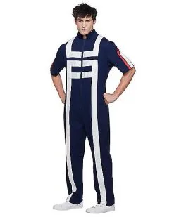 Spirit Halloween Adult My Hero Academia Gym Tracksuit - My Hero Academia -Halloween Clothing Theme Store 01362797 b