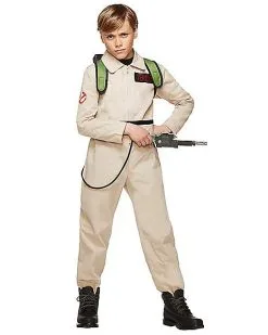 Spirit Halloween Kids Ghostbusters Boys One Piece Costume With Proton Pack - Ghostbuste