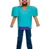 Spirit Halloween Kids Steve Costume - Minecraft -Halloween Clothing Theme Store 01369008 a