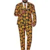 Spirit Halloween Adult Jack-O-Lantern Plus Size Suit