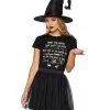 Spirit Halloween Twisted Bones Binx Spell T Shirt - Hocus Pocus