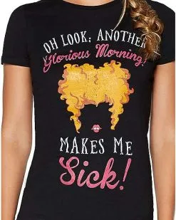 Spirit Halloween Glorious Morning T Shirt - Hocus Pocus -Halloween Clothing Theme Store 01383710 c