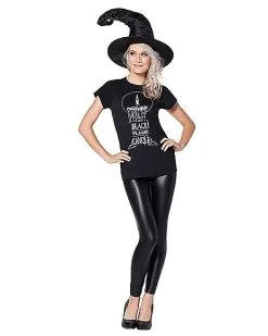 Spirit Halloween Black Flame T Shirt - Hocus Pocus 9 Spirit Halloween Black Flame T Shirt - Hocus Pocus -Halloween Clothing Theme Store 01384130 d
