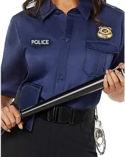 Spirit Halloween Adult Cop Costume Kit -Halloween Clothing Theme Store 01385095 c