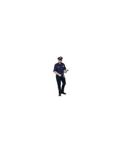 Spirit Halloween Adult Cop Costume Kit -Halloween Clothing Theme Store 01385095 d