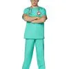 Spirit Halloween Adult ER Surgeon Costume -Halloween Clothing Theme Store 01385145 a