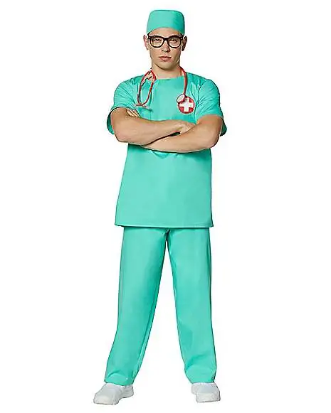 Spirit Halloween Adult ER Surgeon Costume 3 Spirit Halloween Adult ER Surgeon Costume