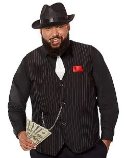 Spirit Halloween Gangster Vest 10 Spirit Halloween Gangster Vest -Halloween Clothing Theme Store 01387521 f