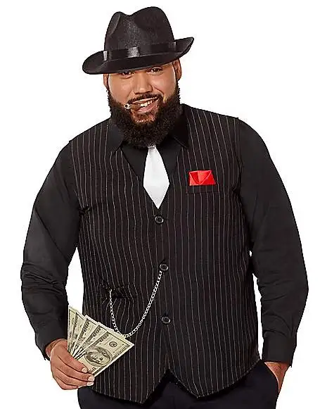 Spirit Halloween Gangster Vest 6 Spirit Halloween Gangster Vest - Image 4
