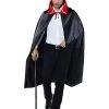 Spirit Halloween Vampire Cape -Halloween Clothing Theme Store 01391036 a