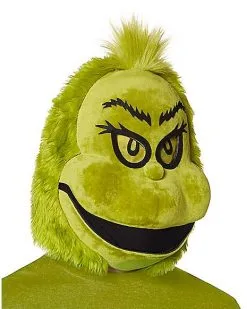 Spirit Halloween Moving Mouth The Grinch Full Mask - Dr. Seuss 7 Spirit Halloween Moving Mouth The Grinch Full Mask - Dr. Seuss -Halloween Clothing Theme Store 01391499 c