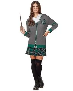 Spirit Halloween Slytherin Sweater - Harry Potter -Halloween Clothing Theme Store 01392752 c