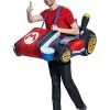 Spirit Halloween Adult Mario Kart Inflatable Costume - Mario Kart -Halloween Clothing Theme Store 01394063 a