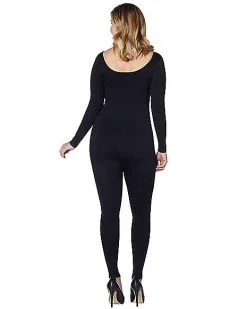 Spirit Halloween Long Sleeve Seamless Catsuit -Halloween Clothing Theme Store 01394238 b