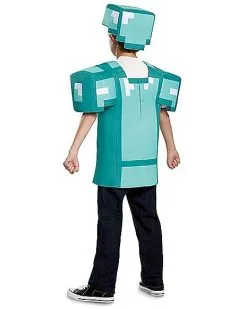 Spirit Halloween Kids Armor Shirt Set - Minecraft -Halloween Clothing Theme Store 01396662 d