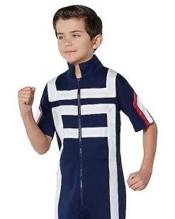 Spirit Halloween Kids My Hero Academia Jumpsuit Costume 7 Spirit Halloween Kids My Hero Academia Jumpsuit Costume -Halloween Clothing Theme Store 01397637 c