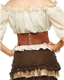 Spirit Halloween Steampunk Waist Cincher -Halloween Clothing Theme Store 01400126 b