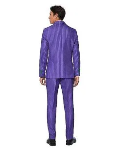 Spirit Halloween Adult The Joker Suit - Batman -Halloween Clothing Theme Store 01400944 b