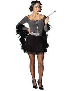 Spirit Halloween Flapper Costume Kit
