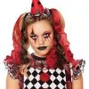 Spirit Halloween Red And Black Curly Clips Hair Extensions -Halloween Clothing Theme Store 01403526 a