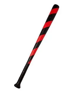 Spirit Halloween Red And Black Stripe Bat