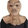Spirit Halloween Scary Scarecrow Hood -Halloween Clothing Theme Store 01403963 a