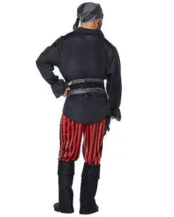 Spirit Halloween Adult Pirate Costume -Halloween Clothing Theme Store 01405463 b