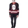 Spirit Halloween Jason Voorhees Hockey Jersey - Friday The 13th -Halloween Clothing Theme Store 01405588 a