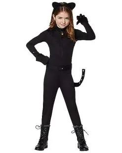 Spirit Halloween Kids Cat Noir Costume - Miraculous Ladybug -Halloween Clothing Theme Store 01407485 d