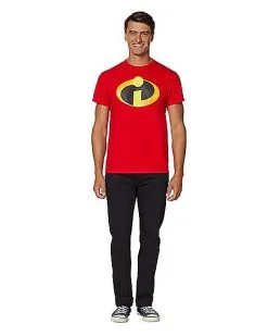 Spirit Halloween Mr. Incredibles T Shirt - Disney 7 Spirit Halloween Mr. Incredibles T Shirt - Disney -Halloween Clothing Theme Store 01408632 c