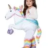 Spirit Halloween Toddler Unicorn Piggyback Costume -Halloween Clothing Theme Store 01409283 a