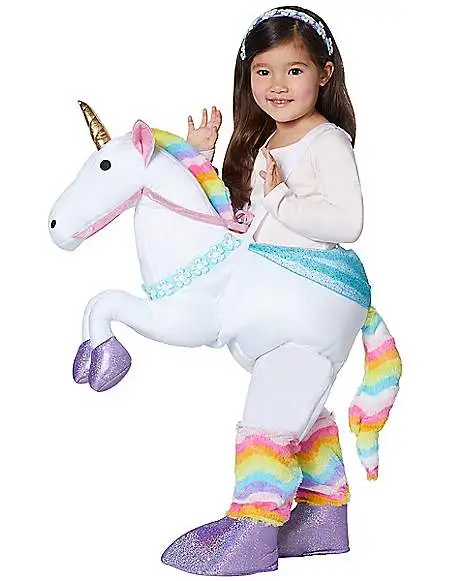 Spirit Halloween Toddler Unicorn Piggyback Costume 3 Spirit Halloween Toddler Unicorn Piggyback Costume