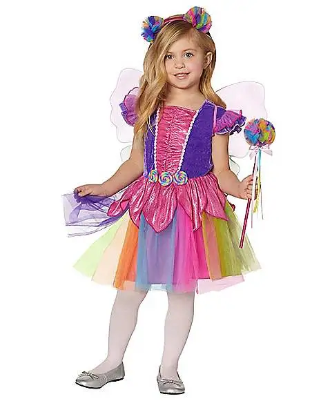 Spirit Halloween Toddler Rainbow Fairy Costume 3 Spirit Halloween Toddler Rainbow Fairy Costume