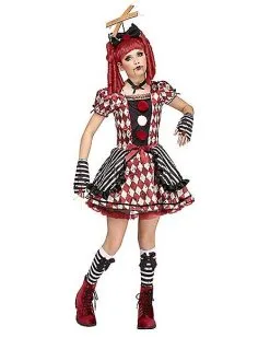 Spirit Halloween Kids Marionette Doll Costume