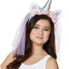 Spirit Halloween Kids Unicorn Veil 1 Spirit Halloween Kids Unicorn Veil -Halloween Clothing Theme Store 01410851 a