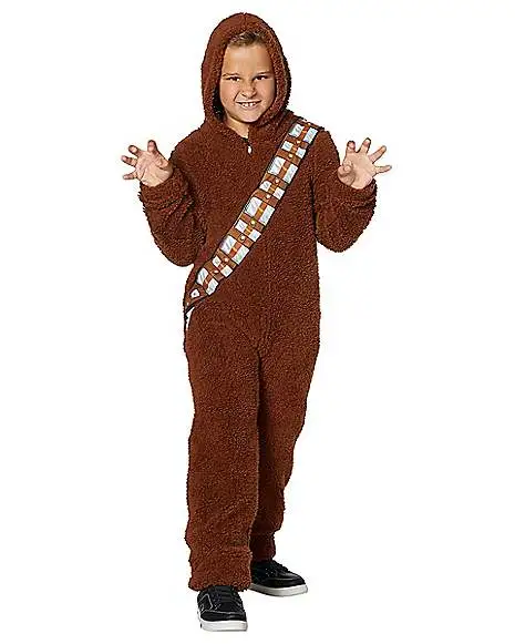Spirit Halloween Kids Chewbacca One-Piece Costume - Star Wars 3 Spirit Halloween Kids Chewbacca One-Piece Costume - Star Wars