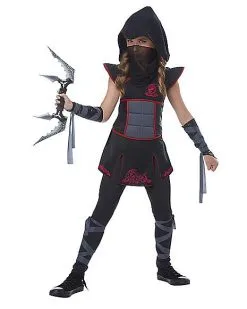 Spirit Halloween Kids Fearless Ninja Costume