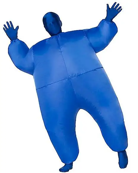 Spirit Halloween Kids Blue Light Up Inflatable Super Skin Suit Costume 3 Spirit Halloween Kids Blue Light Up Inflatable Super Skin Suit Costume