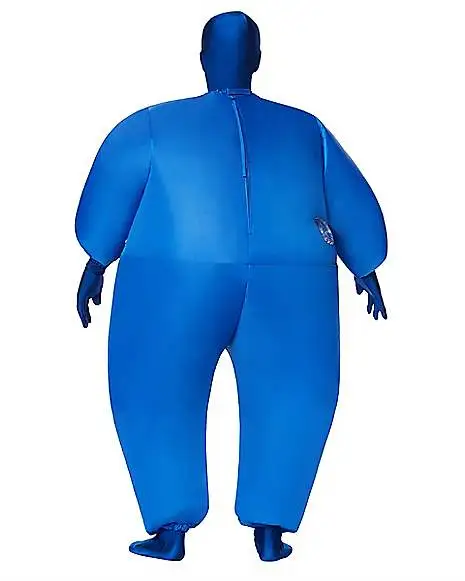 Spirit Halloween Kids Blue Light Up Inflatable Super Skin Suit Costume 4 Spirit Halloween Kids Blue Light Up Inflatable Super Skin Suit Costume - Image 2
