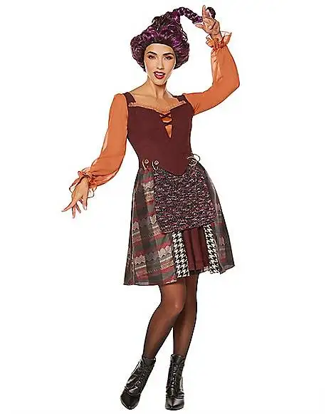 Spirit Halloween Adult Mary Sanderson Dress - Hocus Pocus 3 Spirit Halloween Adult Mary Sanderson Dress - Hocus Pocus