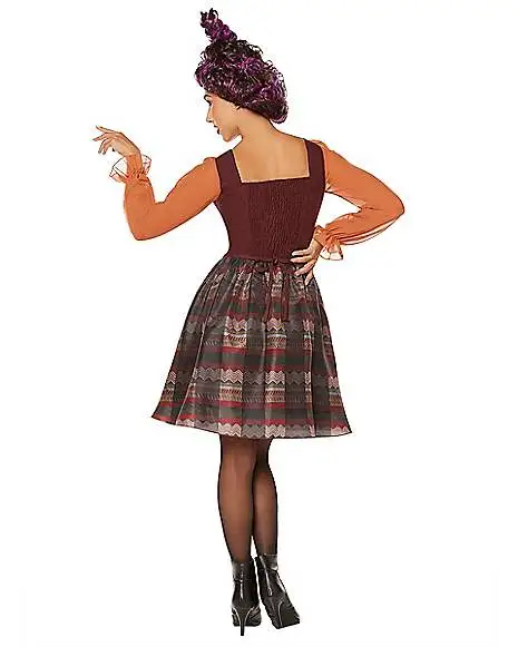 Spirit Halloween Adult Mary Sanderson Dress - Hocus Pocus 4 Spirit Halloween Adult Mary Sanderson Dress - Hocus Pocus - Image 2