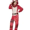 Spirit Halloween Girls Plush Tricera Ops Costume - Fortnite -Halloween Clothing Theme Store 01420033 a