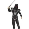 Spirit Halloween Kids Light-Up Eyes Ninja Costume 1 Spirit Halloween Kids Light-Up Eyes Ninja Costume -Halloween Clothing Theme Store 01423334 a