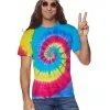 Spirit Halloween '60s Tie Dye T Shirt -Halloween Clothing Theme Store 01426923 a