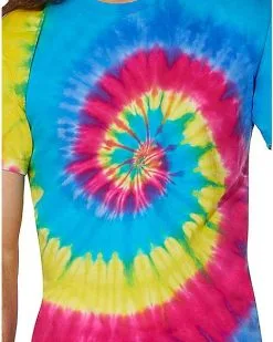 Spirit Halloween '60s Tie Dye T Shirt -Halloween Clothing Theme Store 01426923 d